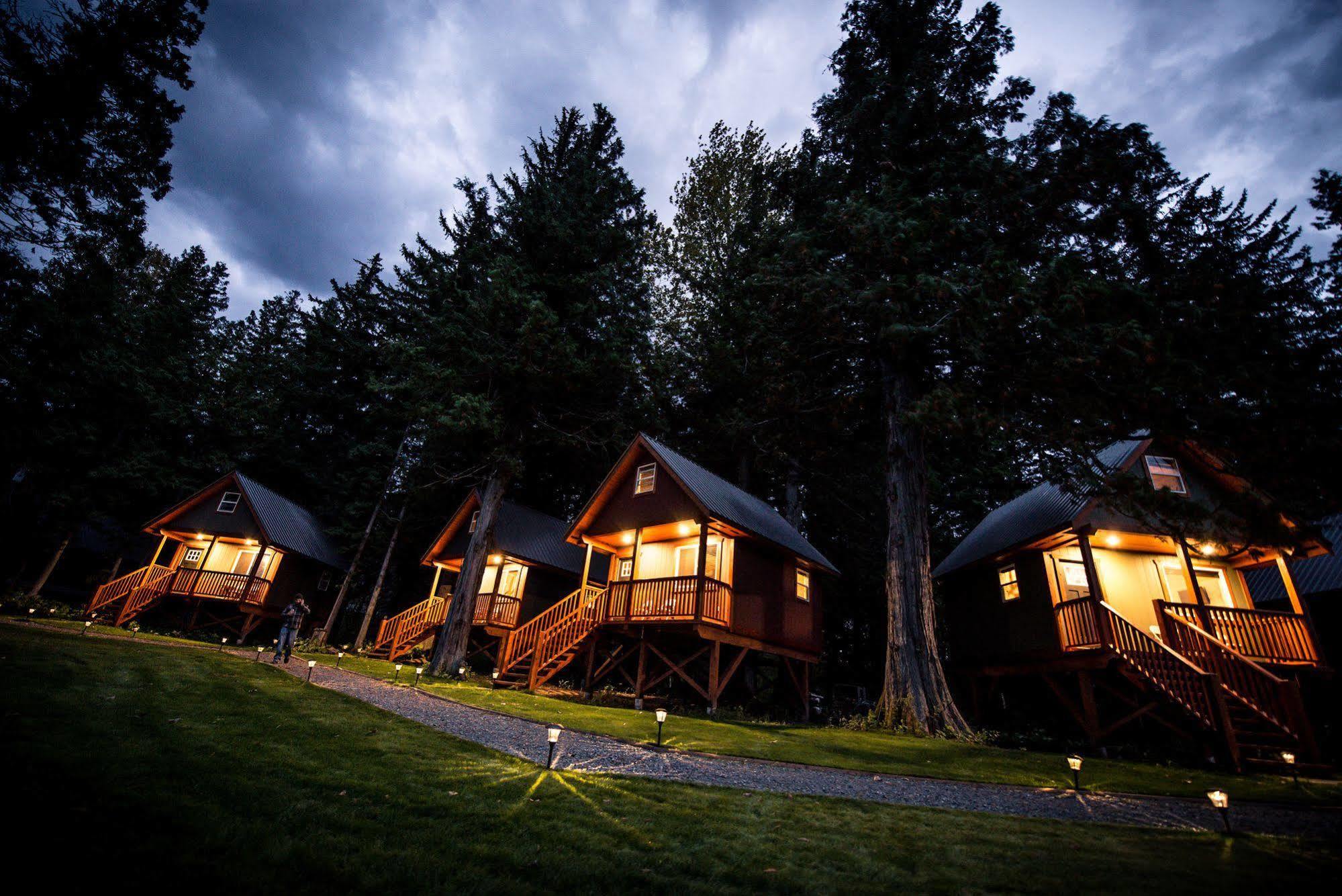 Hidden Acres Farm And Treehouse Resort Terrace Luaran gambar