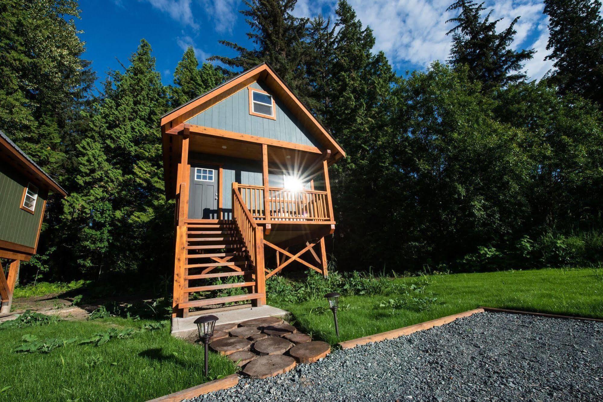Hidden Acres Farm And Treehouse Resort Terrace Luaran gambar