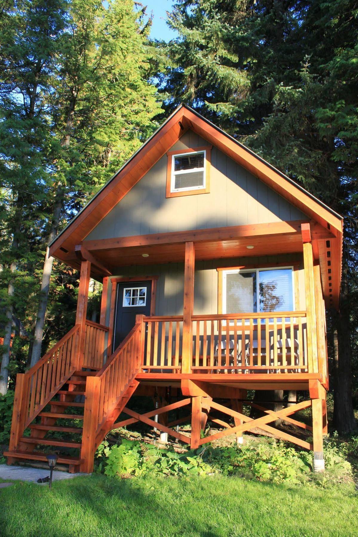 Hidden Acres Farm And Treehouse Resort Terrace Luaran gambar