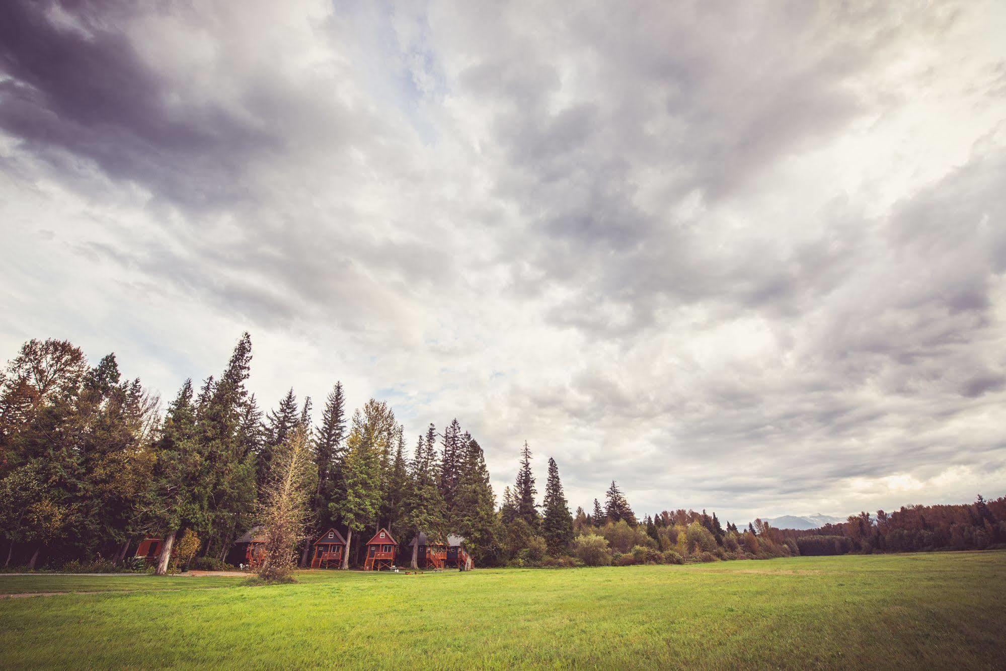 Hidden Acres Farm And Treehouse Resort Terrace Luaran gambar